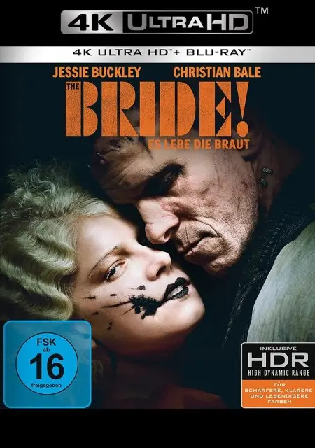 The Bride! - Es lebe die Braut,1 4K UHD-Blu-ray + 1 Blu-ray