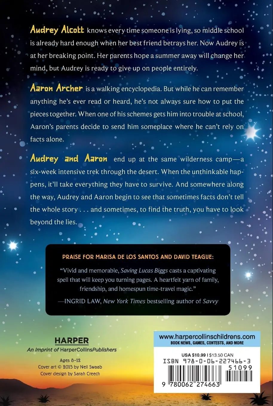 Rückseite: 9780062274663 | Connect the Stars | Marisa De Los Santos | Taschenbuch | Englisch