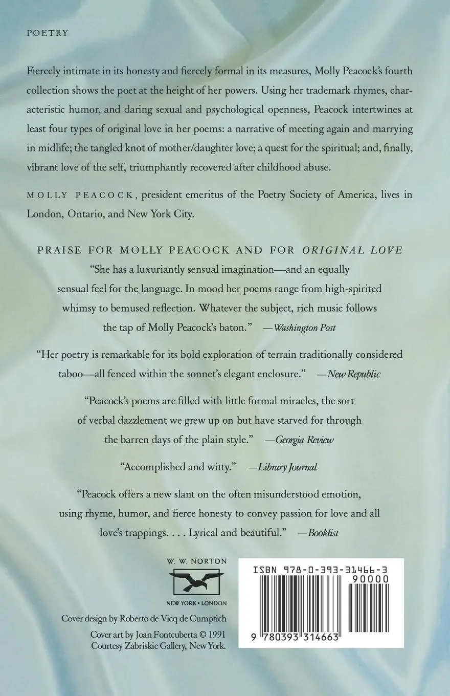 Rückseite: 9780393314663 | Original Love | Molly Peacock | Taschenbuch | Englisch | 1996
