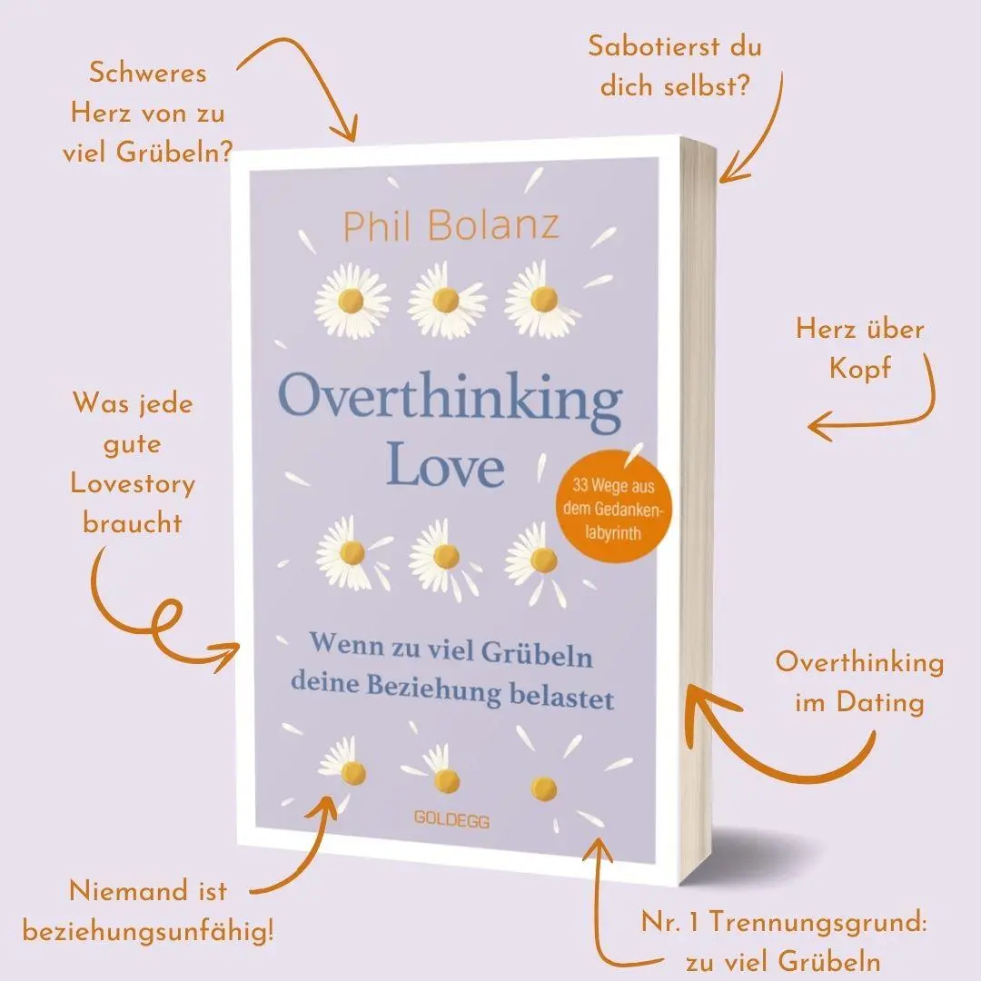 Bild: 9783990604663 | Overthinking Love. Wenn zu viel Grübeln deine Beziehung belastet.