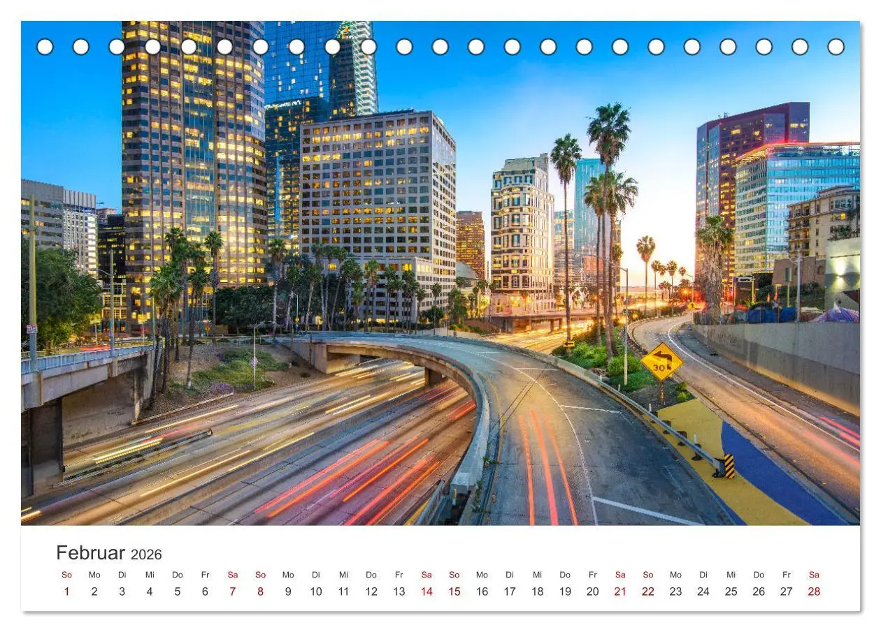 Bild: 9783457384763 | Los Angeles - Kalifornien (Tischkalender 2026 DIN A5 quer),...