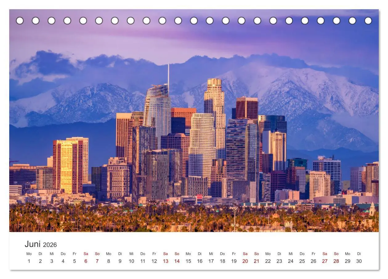 Bild: 9783457384763 | Los Angeles - Kalifornien (Tischkalender 2026 DIN A5 quer),...