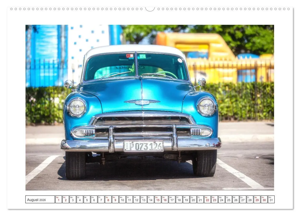 Bild: 9783457524763 | Amerikanische Legenden, unterwegs auf Kubas Straßen (Wandkalender...