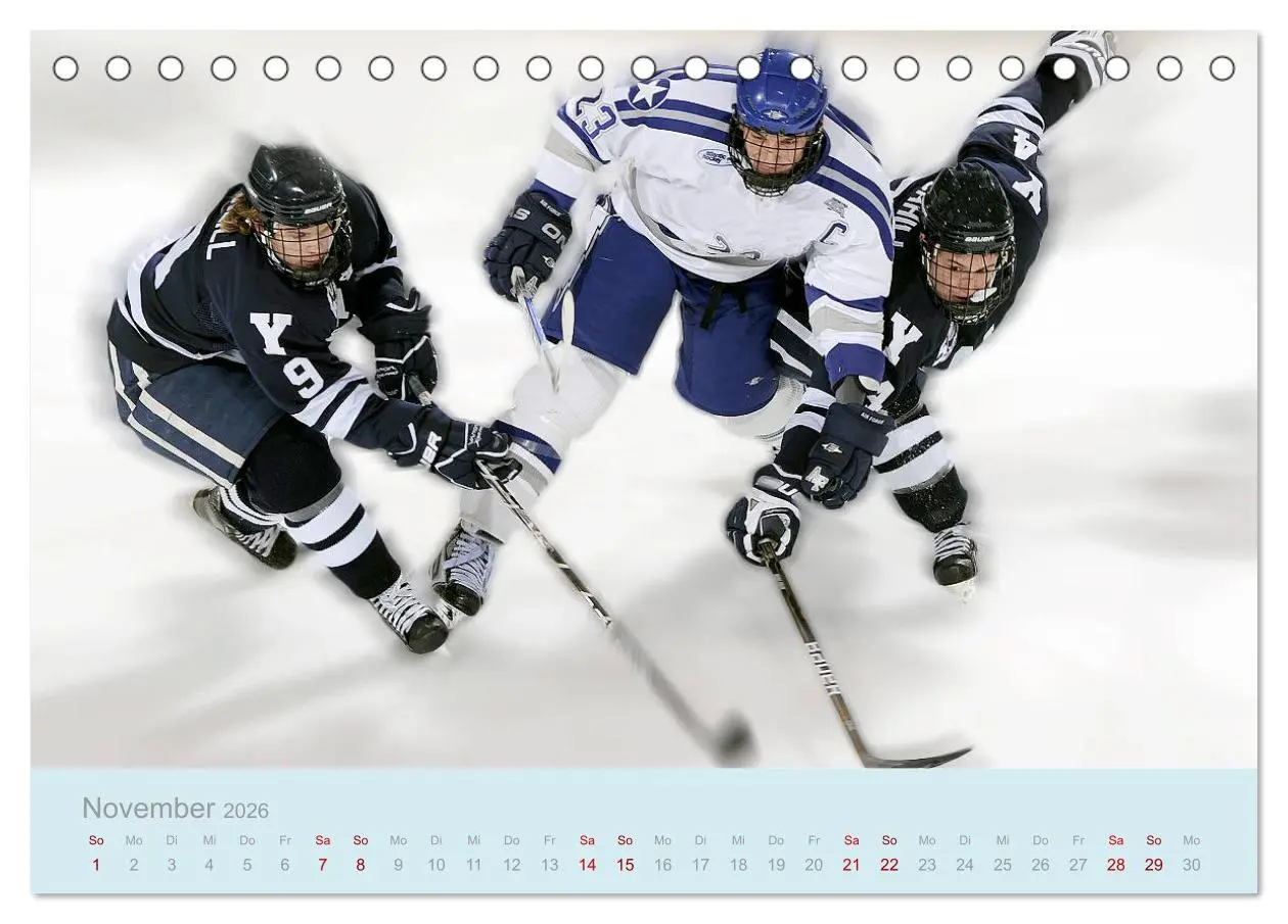 Bild: 9783457834763 | Eishockey! Schneller, härter, das Powergame! (Tischkalender 2026...