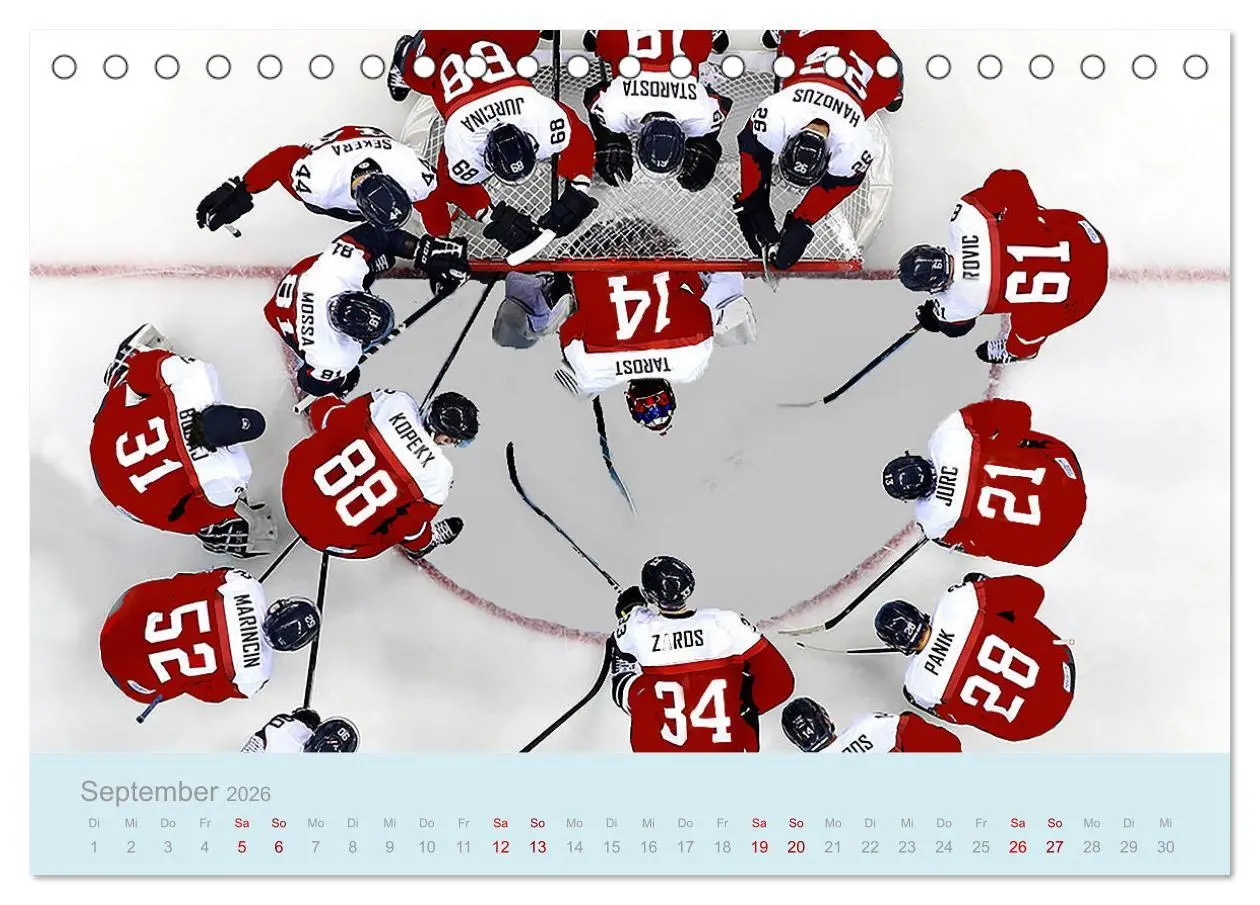 Bild: 9783457834763 | Eishockey! Schneller, härter, das Powergame! (Tischkalender 2026...