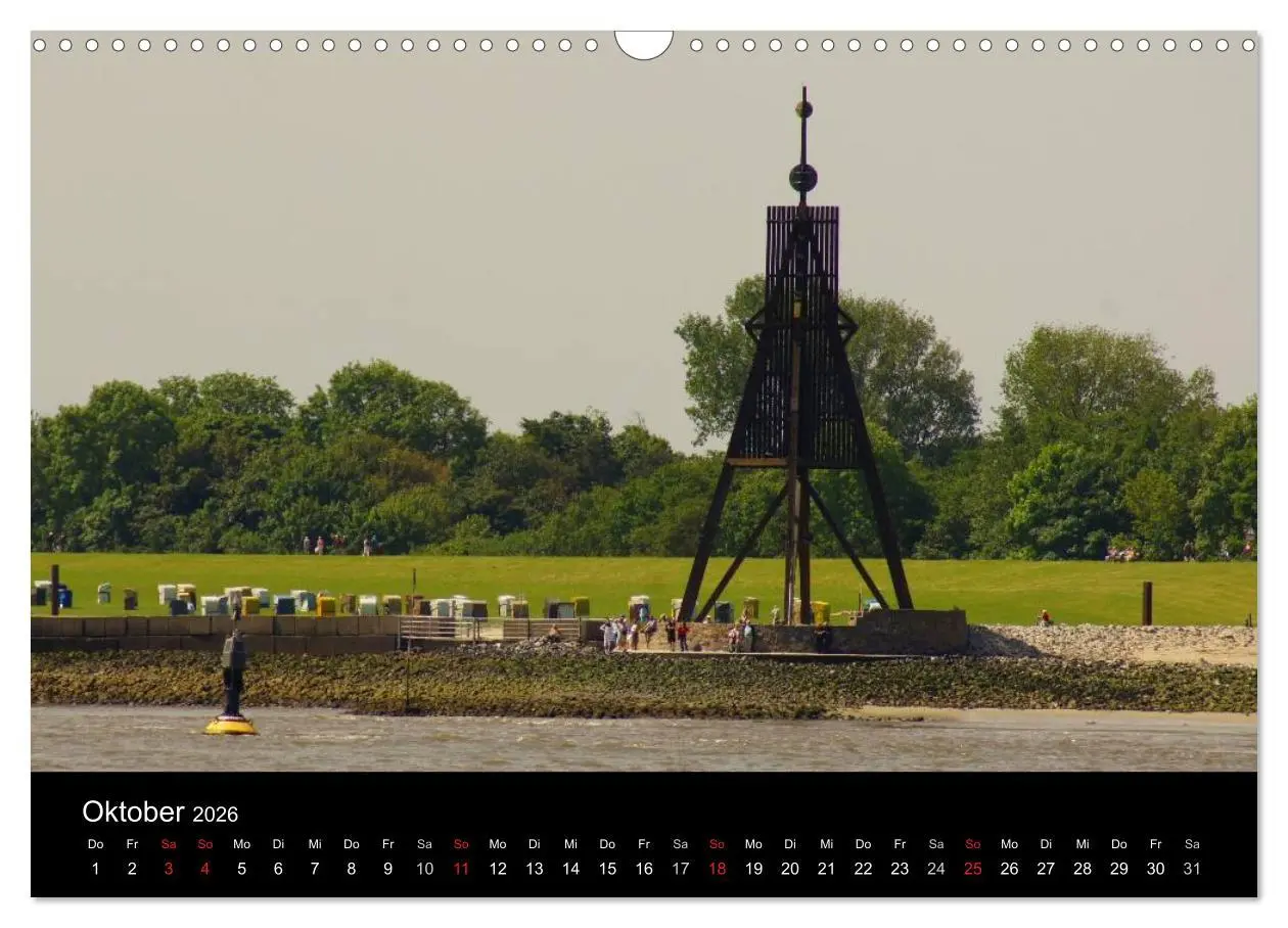 Bild: 9783516164763 | Cuxhaven an der Nordsee (Wandkalender 2026 DIN A3 quer), CALVENDO...
