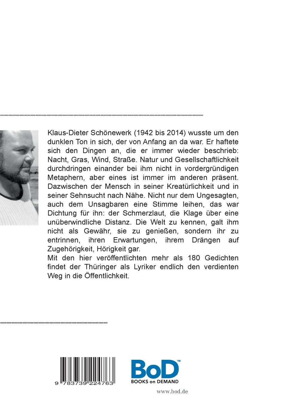 Rückseite: 9783739224763 | Museum für Wunder | Die Gedichte | Klaus-Dieter Schönewerk | Buch