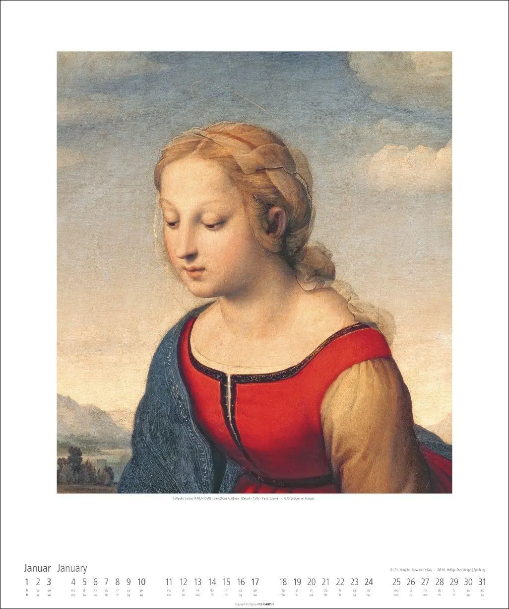 Bild: 9783839904763 | Italienische Meister 2027 | Botticelli | Kalender | 14 S. | Deutsch
