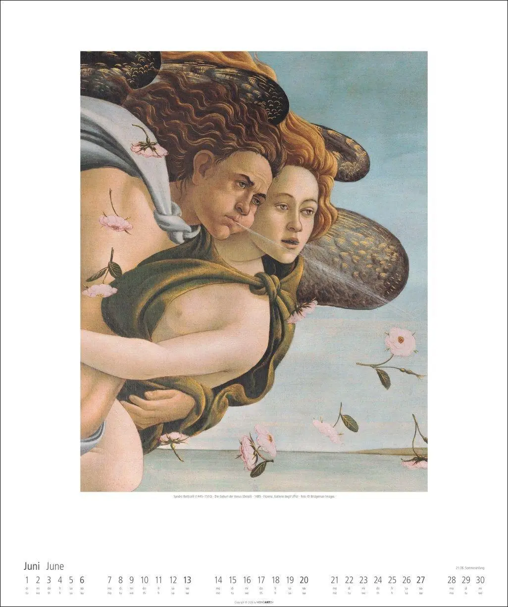 Bild: 9783839904763 | Italienische Meister 2027 | Botticelli | Kalender | 14 S. | Deutsch