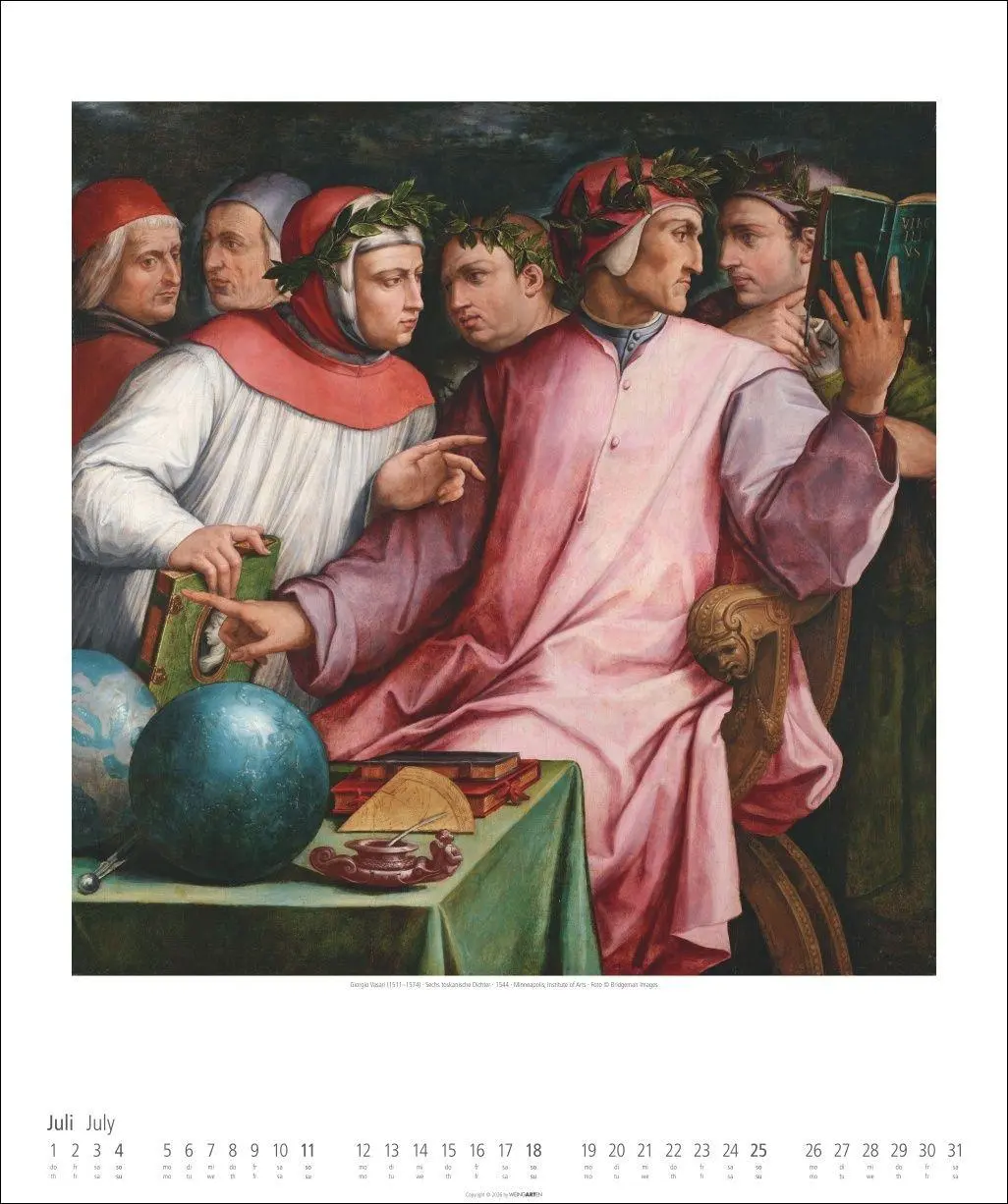 Bild: 9783839904763 | Italienische Meister 2027 | Botticelli | Kalender | 14 S. | Deutsch