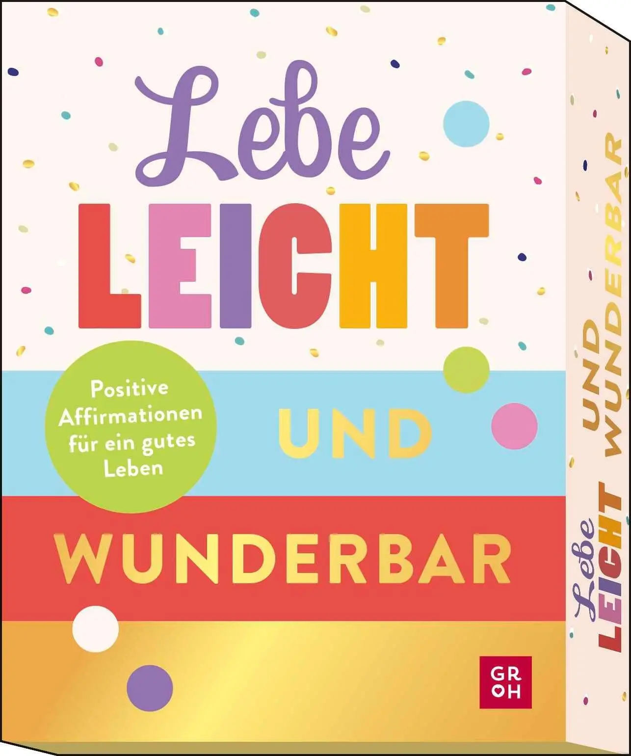 Cover: 9783848504763 | Affirmationskarten: Lebe leicht und wunderbar | Groh Verlag | Buch