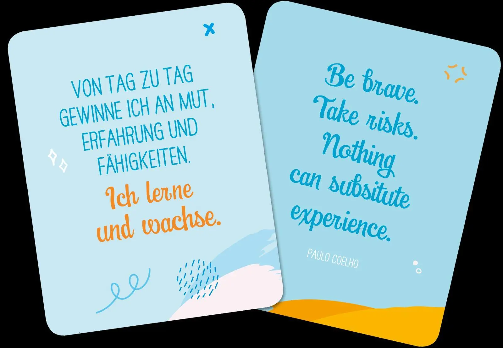Bild: 9783848504763 | Affirmationskarten: Lebe leicht und wunderbar | Groh Verlag | Buch