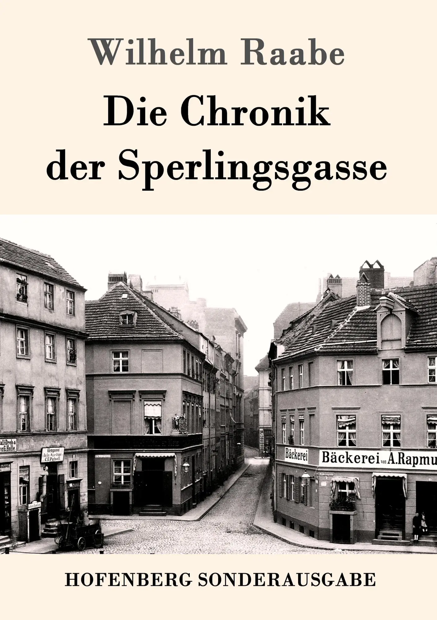 Cover: 9783861994763 | Die Chronik der Sperlingsgasse | Wilhelm Raabe | Taschenbuch | 144 S.