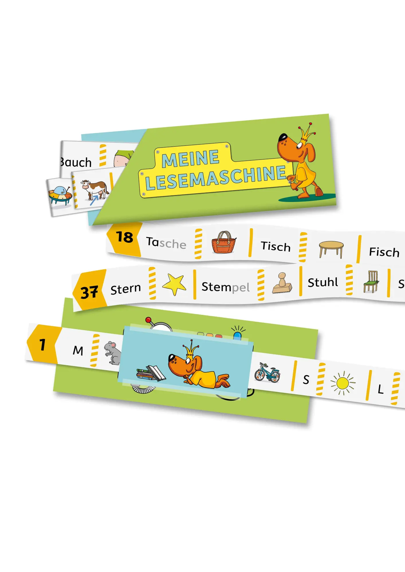 Bild: 9783881004763 | Meine Übungsstreifen Lesen lernen - 1. Klasse: Buchstaben, Silben,...
