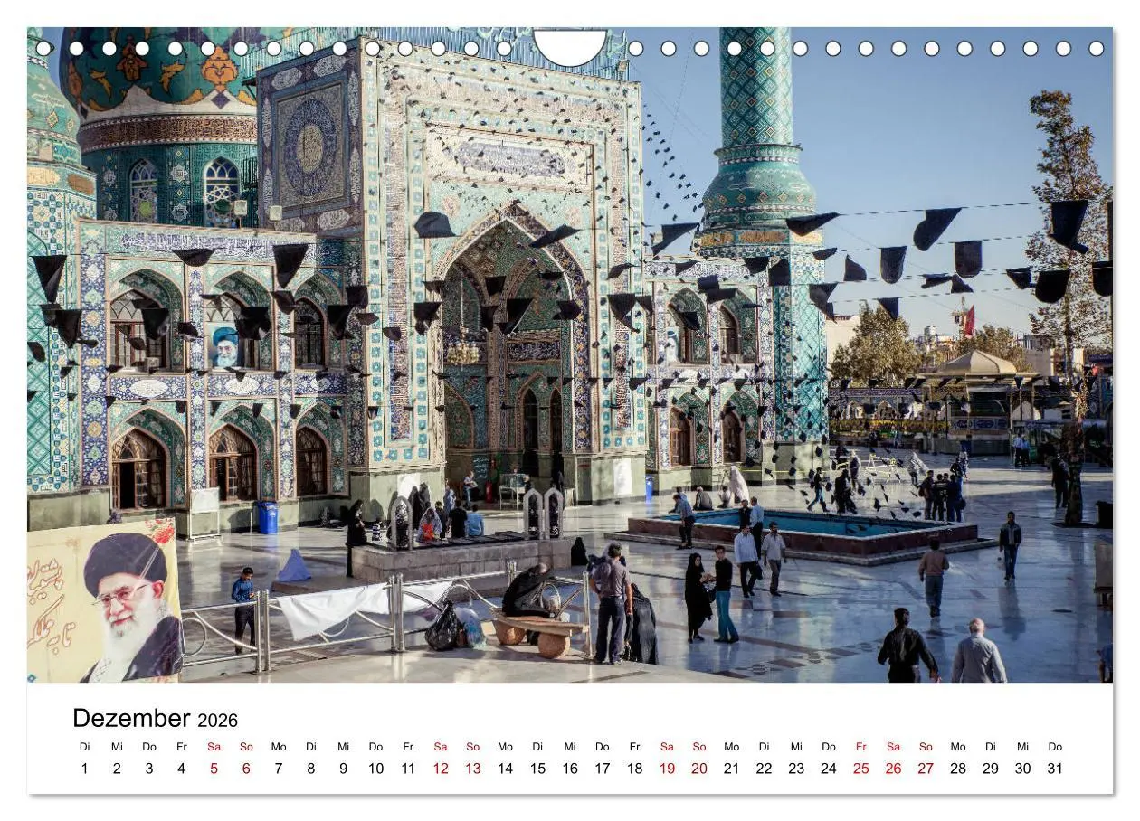 Bild: 9783457754863 | Rundreise Iran (Wandkalender 2026 DIN A4 quer), CALVENDO...