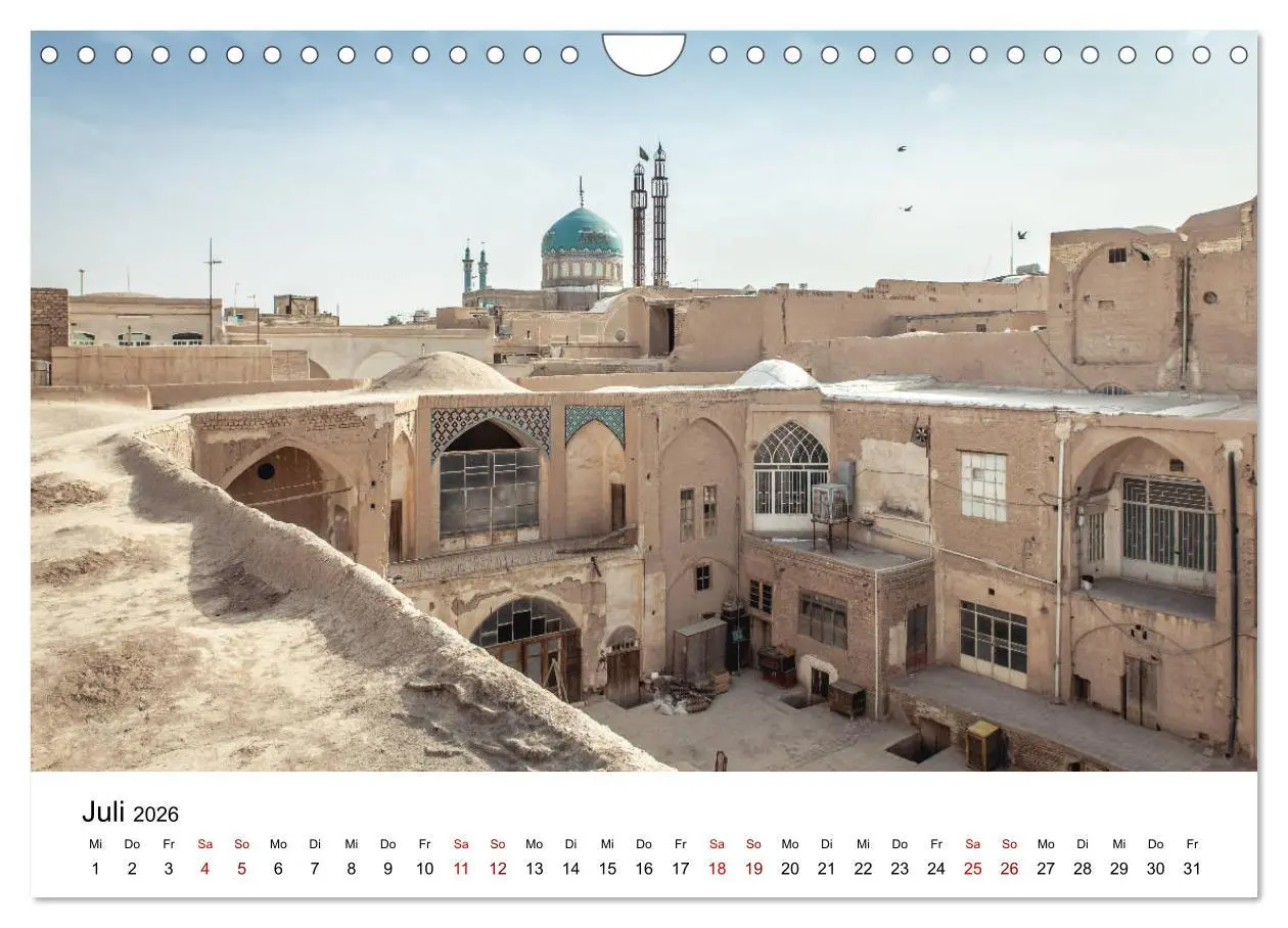 Bild: 9783457754863 | Rundreise Iran (Wandkalender 2026 DIN A4 quer), CALVENDO...