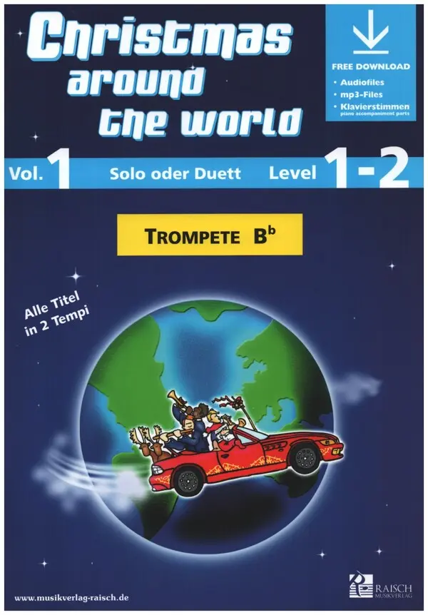 Cover: 9990051464863 | Christmas around the World vol.1 (+Online Audio) für 1-2 Trompeten...