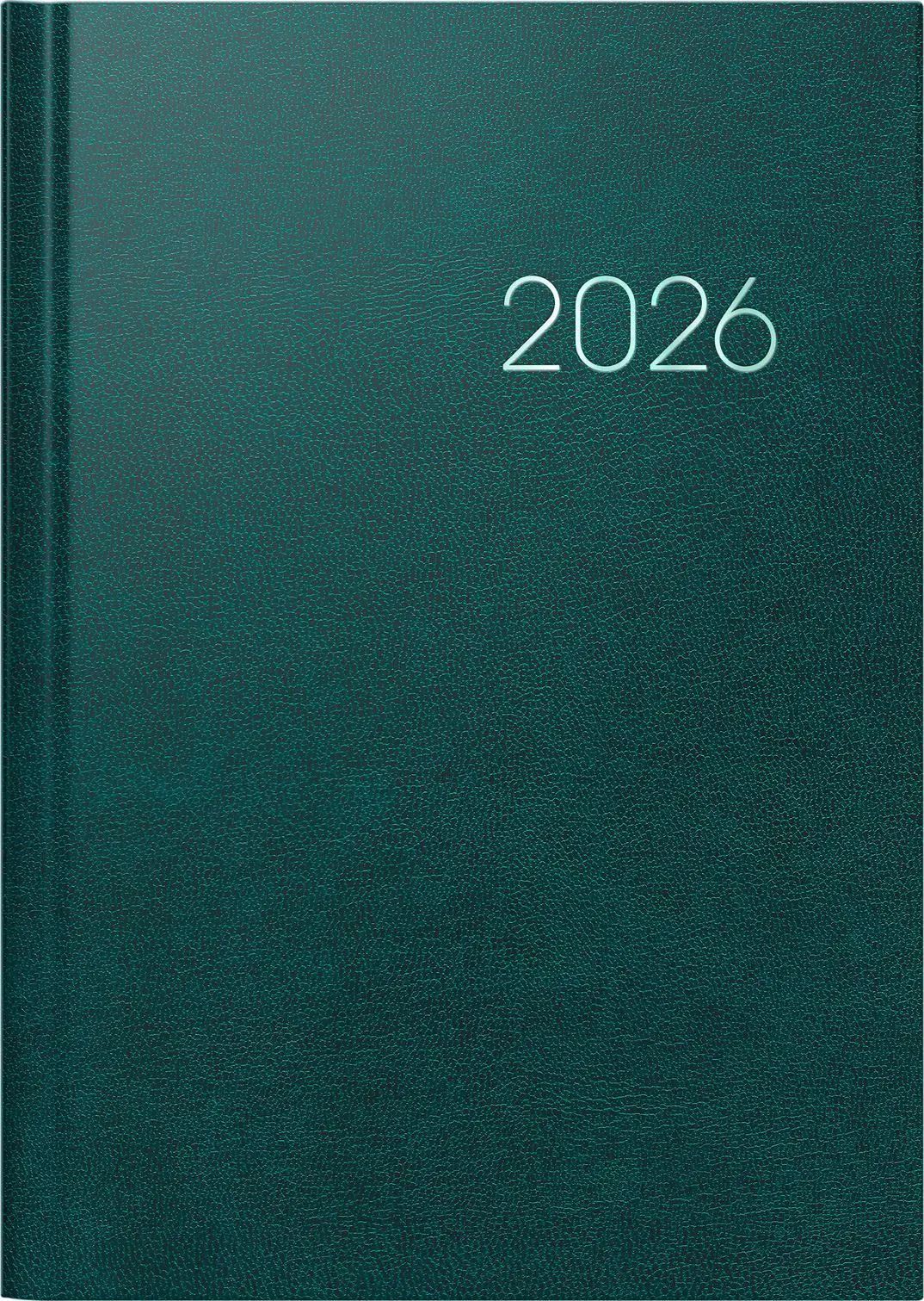 Cover: 4061947144963 | BRUNNEN 1079660906 Buchkalender Mod. 796 2026 A5, Kunststoff, schwarz