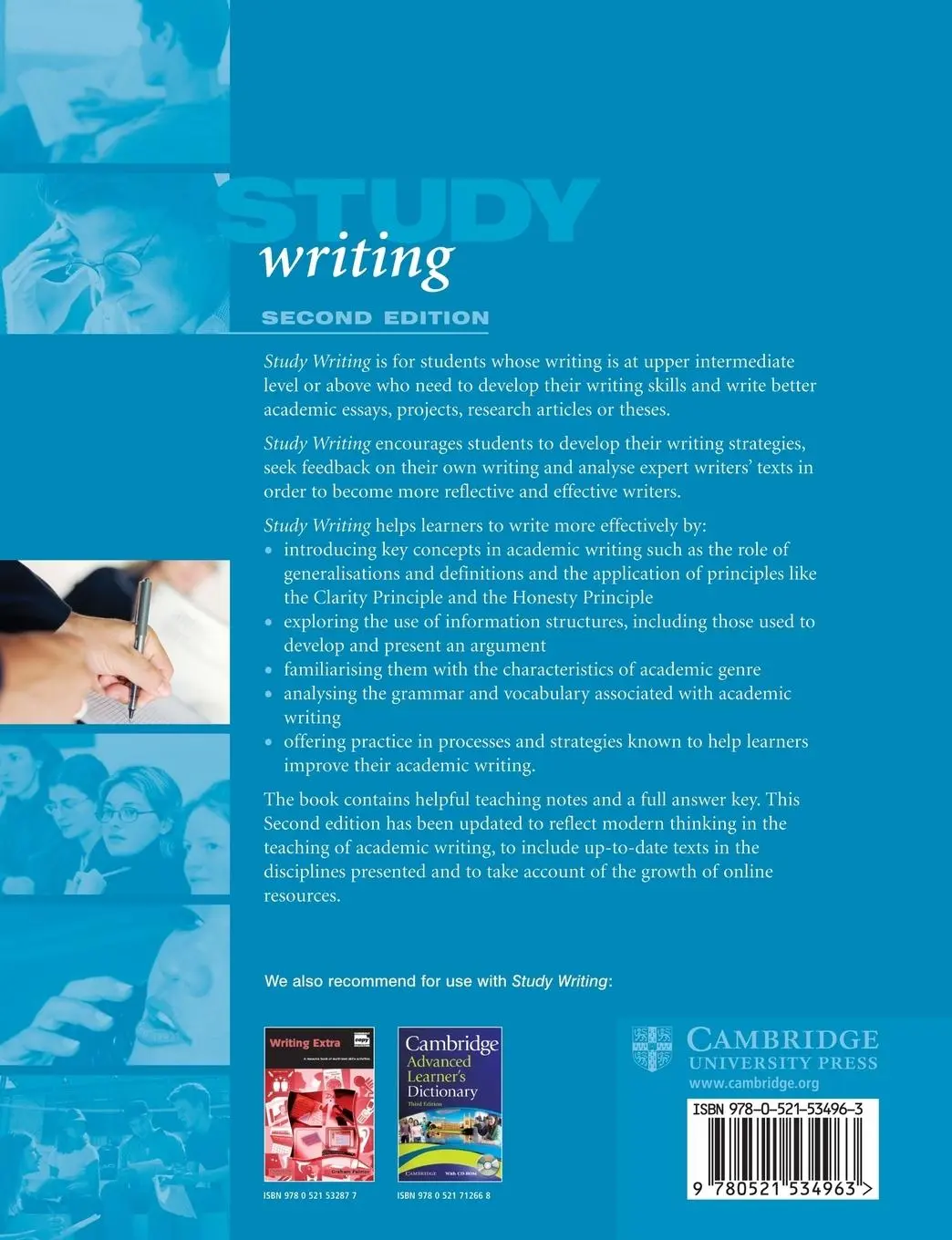 Rückseite: 9780521534963 | Study Writing | A Course in Written English for Academic Purposes