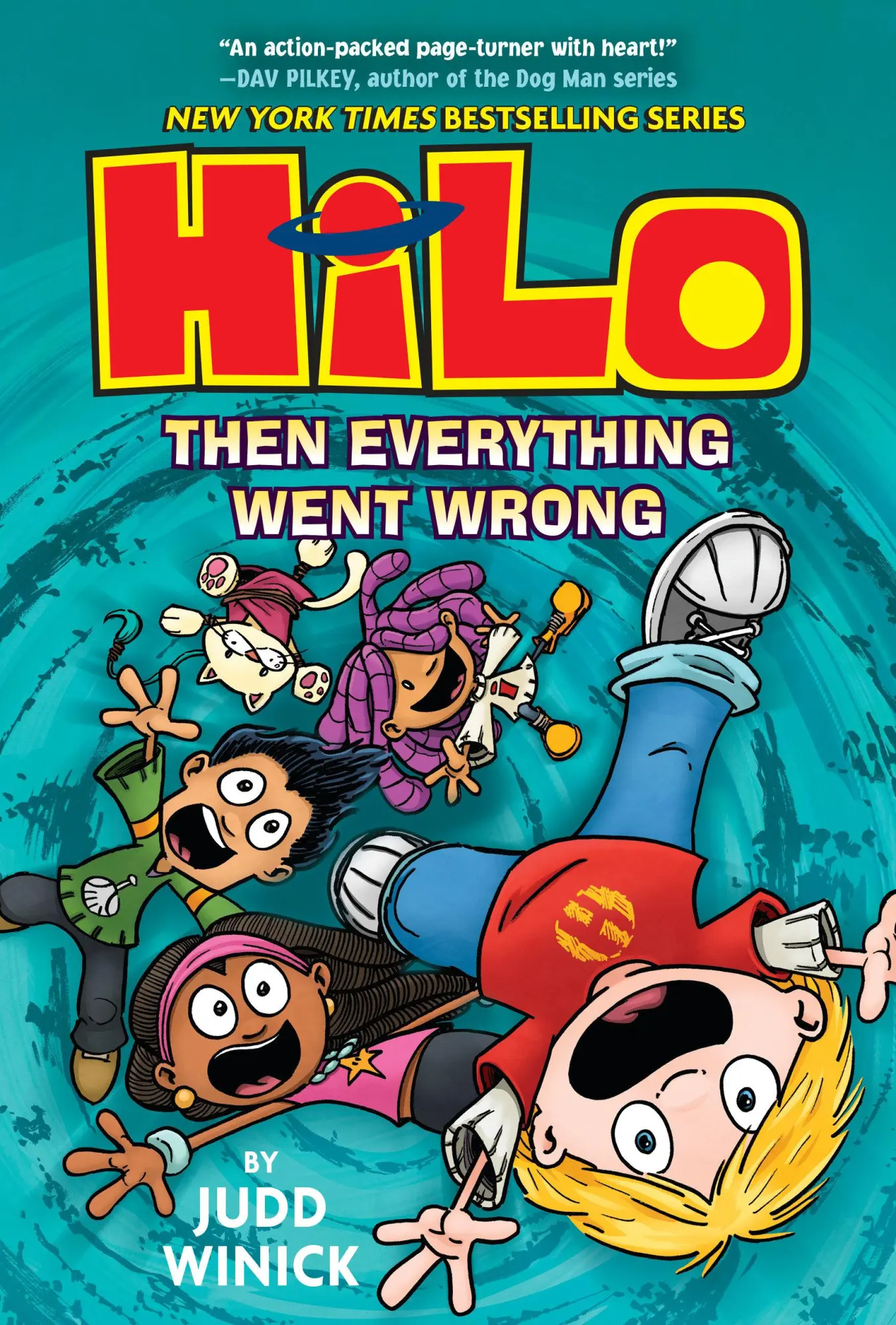 Cover: 9781524714963 | Hilo Book 5: Then Everything Went Wrong | (A Graphic Novel) | Winick