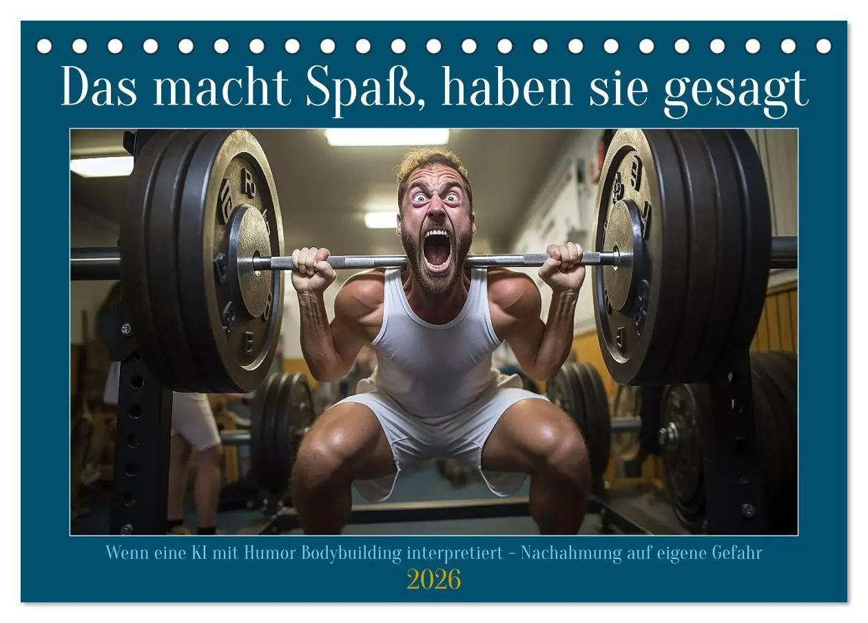 Cover: 9783457504963 | Das macht Spaß, haben sie gesagt (Tischkalender 2026 DIN A5 quer),...
