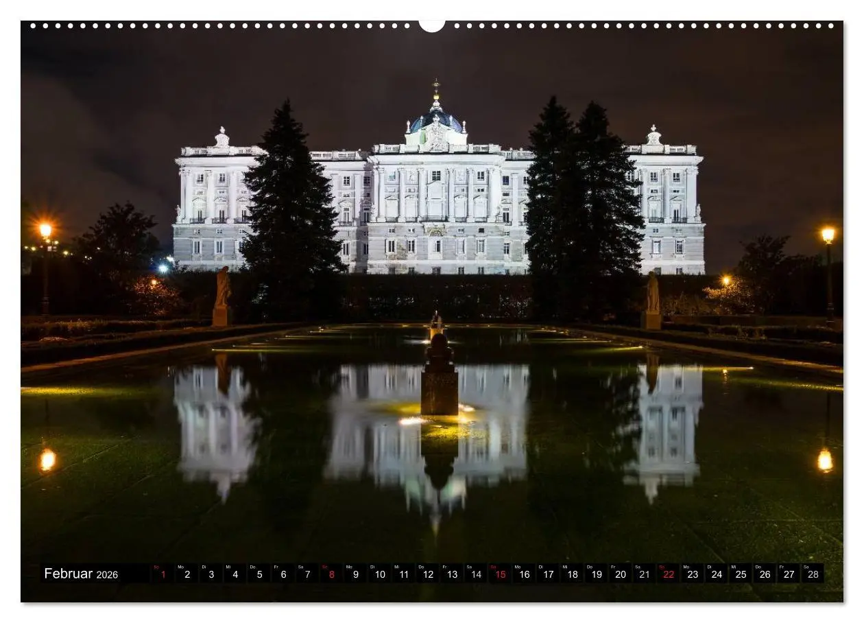 Bild: 9783457984963 | Madrid bei Nacht (hochwertiger Premium Wandkalender 2026 DIN A2...