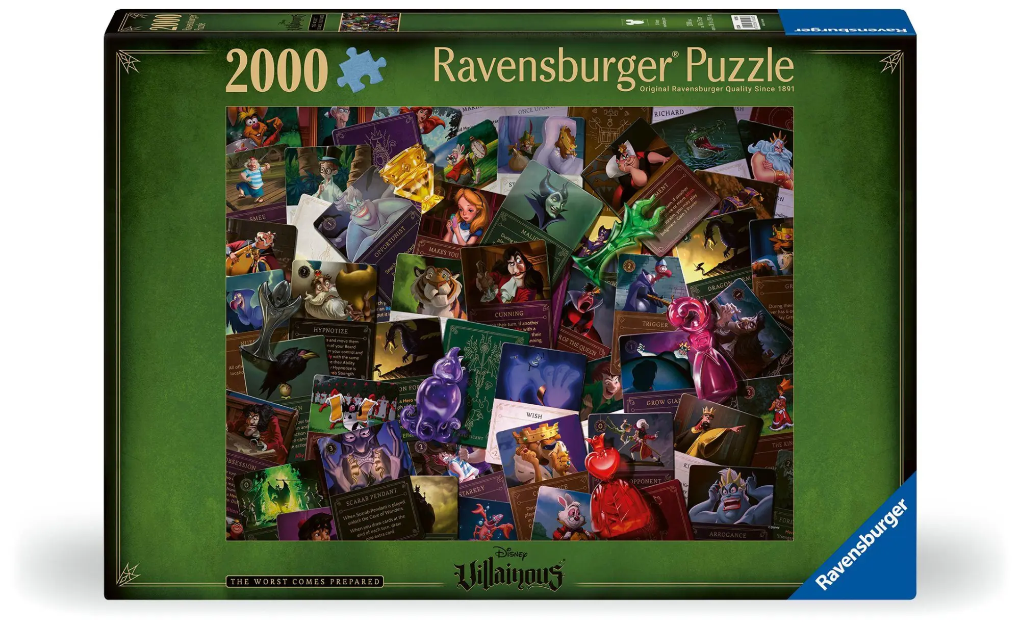 Cover: 4005556165063 | Erwachsenenpuzzle 2000 Teile - Disney Villainous - Alle Bösewichte...