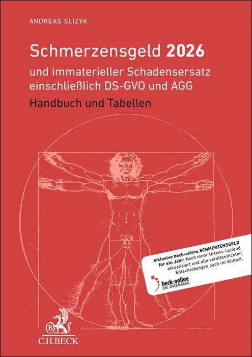 Cover: 9783406835063 | Schmerzensgeld 2026 | Andreas Slizyk | Bundle | 1 Taschenbuch | 2025