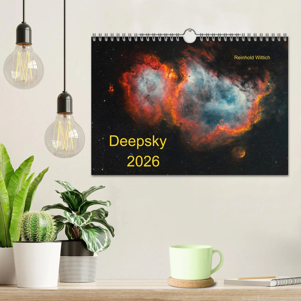 Bild: 9783457565063 | Deepsky 2026 (Wandkalender 2026 DIN A4 quer), CALVENDO Monatskalender