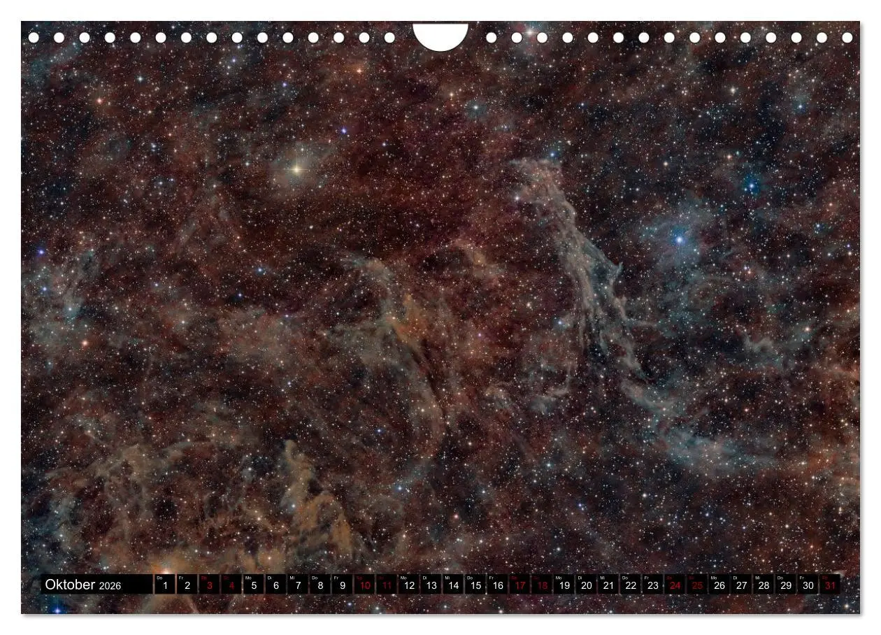 Bild: 9783457565063 | Deepsky 2026 (Wandkalender 2026 DIN A4 quer), CALVENDO Monatskalender