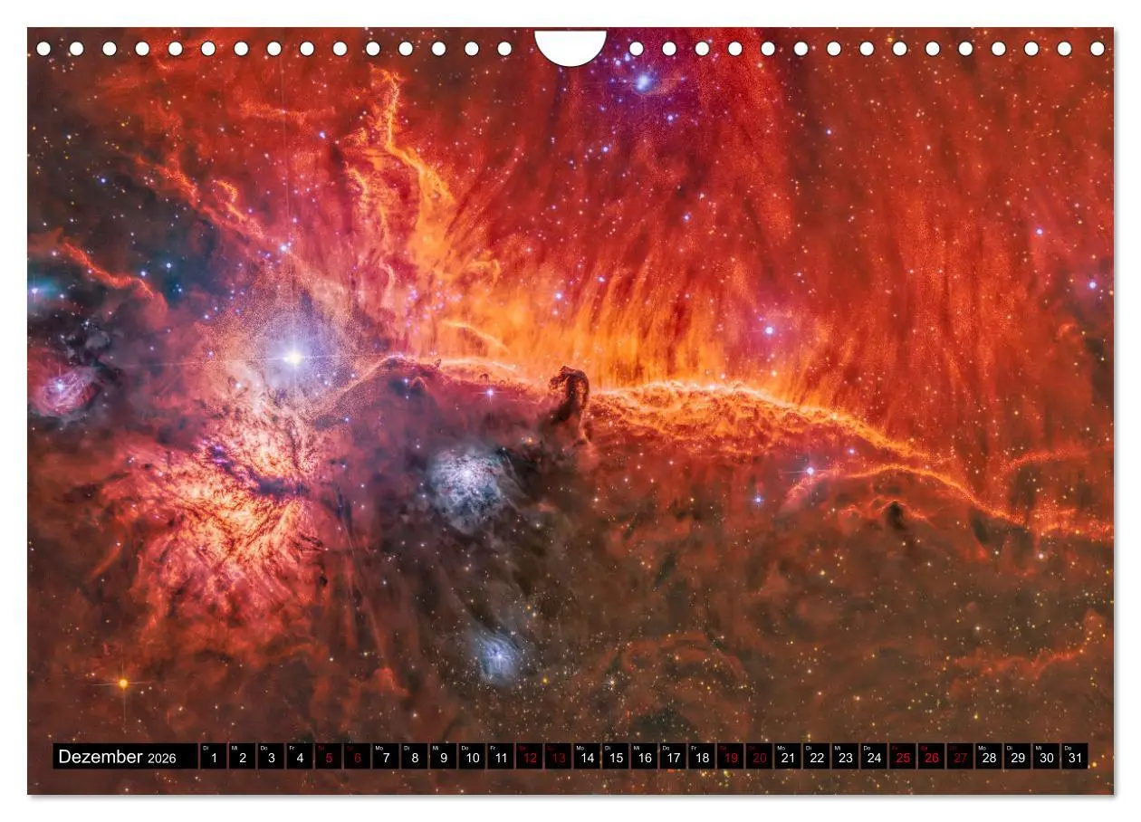 Bild: 9783457565063 | Deepsky 2026 (Wandkalender 2026 DIN A4 quer), CALVENDO Monatskalender
