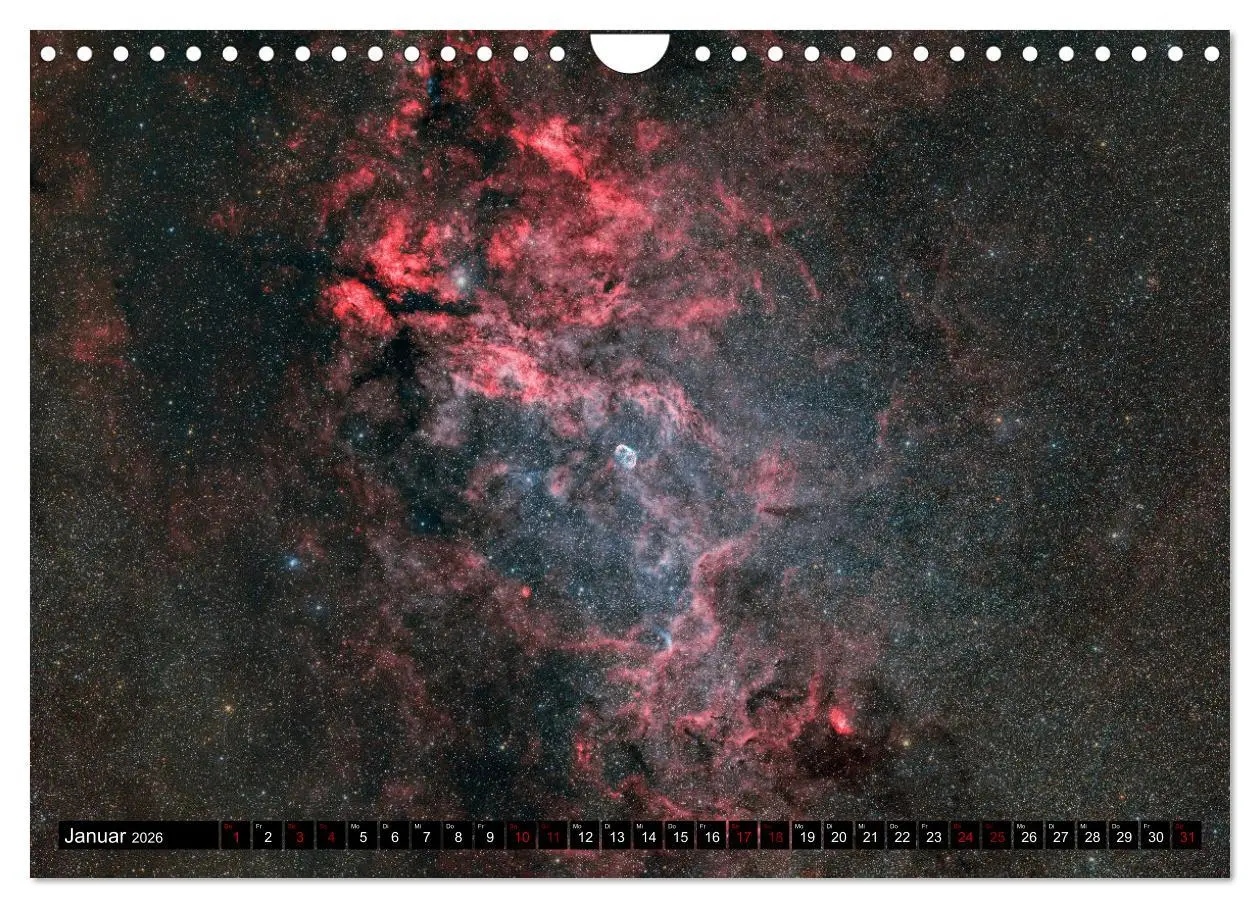 Bild: 9783457565063 | Deepsky 2026 (Wandkalender 2026 DIN A4 quer), CALVENDO Monatskalender