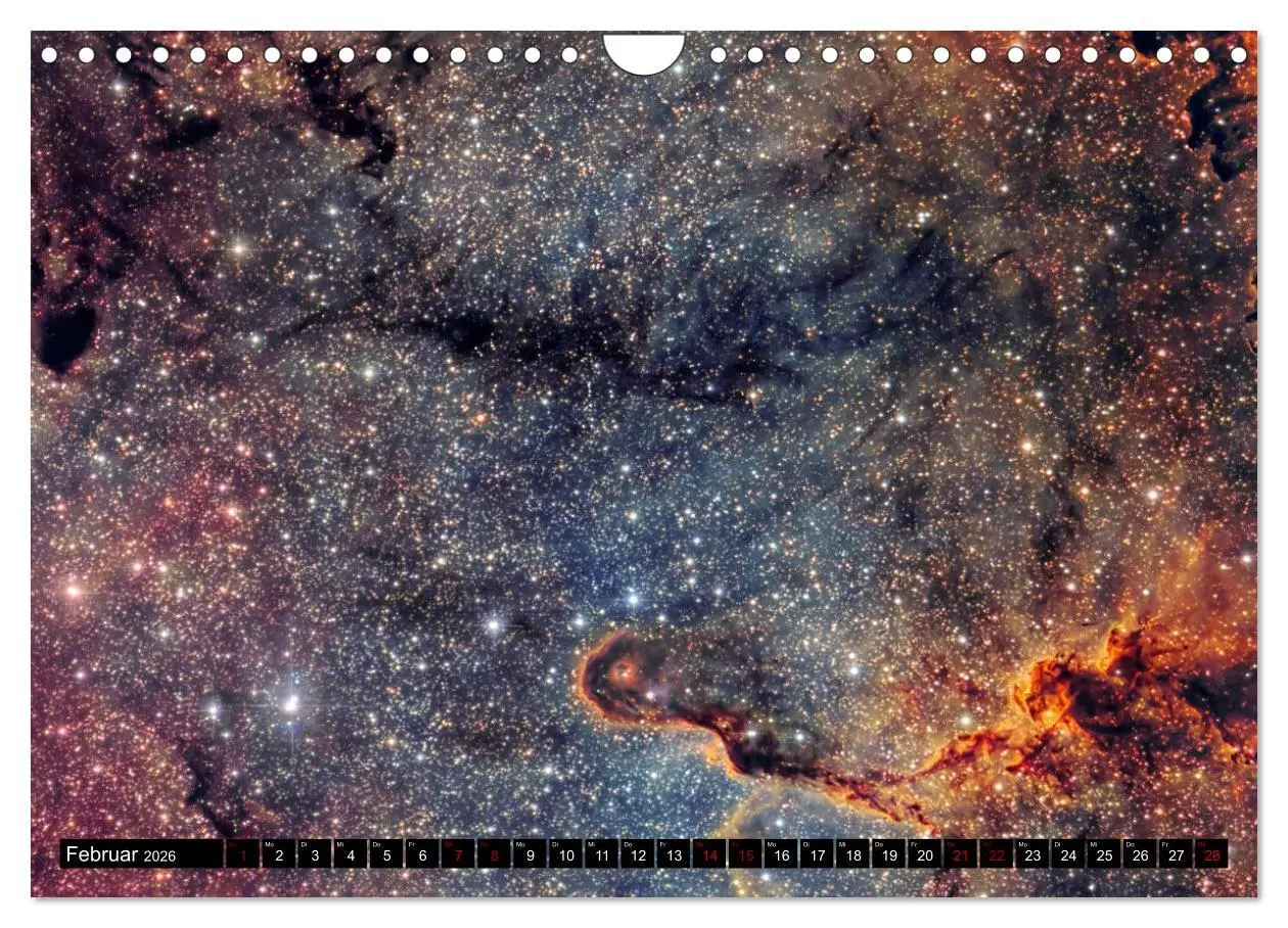 Bild: 9783457565063 | Deepsky 2026 (Wandkalender 2026 DIN A4 quer), CALVENDO Monatskalender