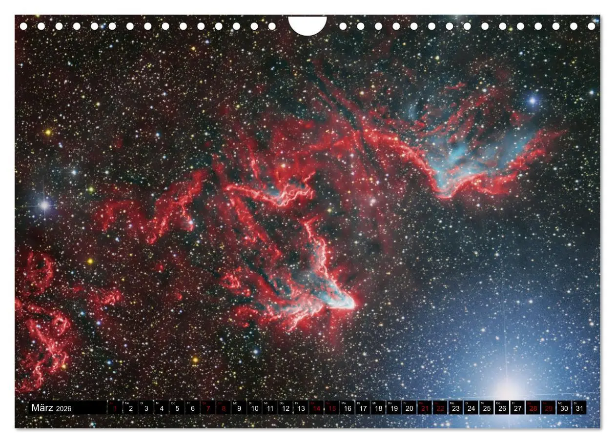 Bild: 9783457565063 | Deepsky 2026 (Wandkalender 2026 DIN A4 quer), CALVENDO Monatskalender