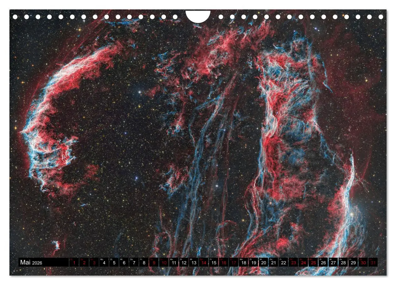 Bild: 9783457565063 | Deepsky 2026 (Wandkalender 2026 DIN A4 quer), CALVENDO Monatskalender