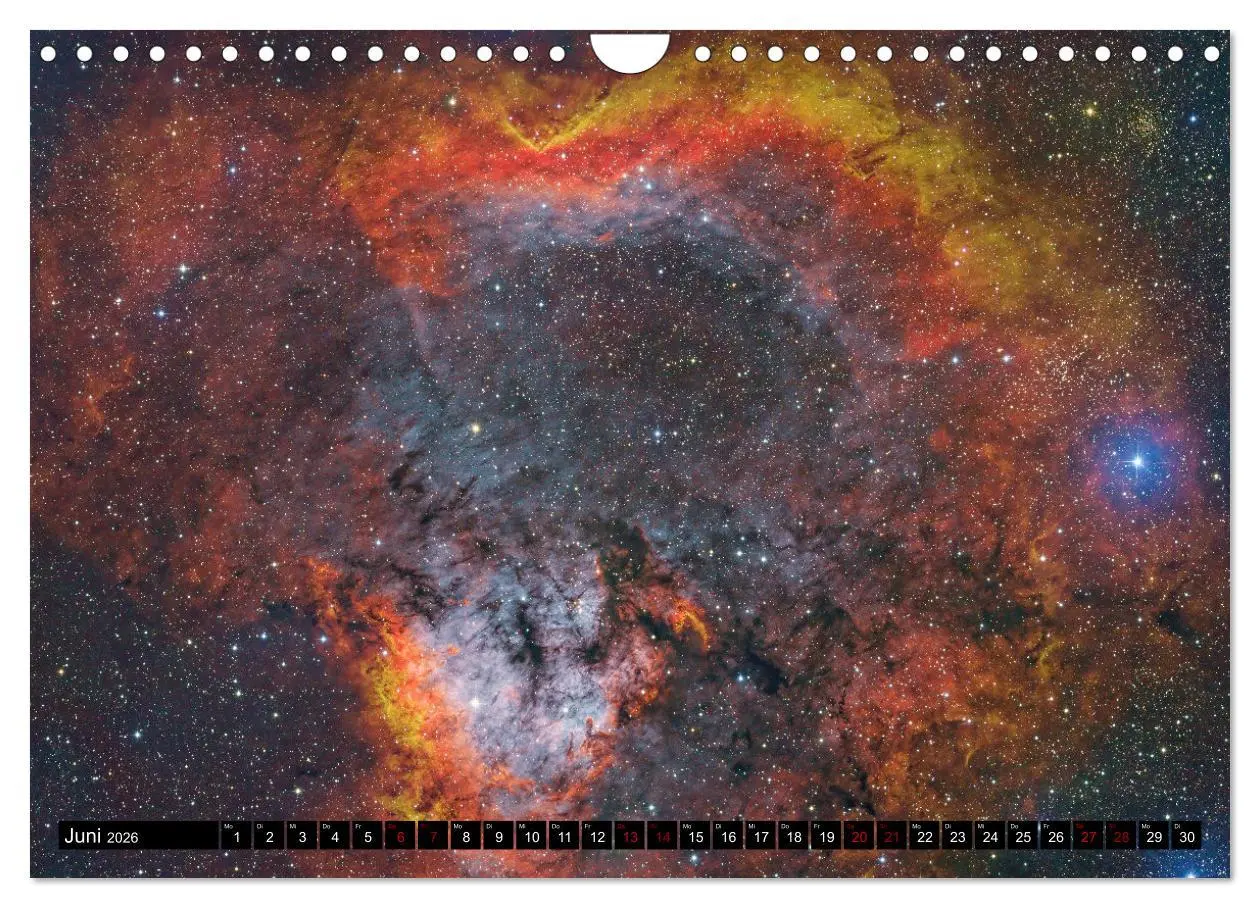 Bild: 9783457565063 | Deepsky 2026 (Wandkalender 2026 DIN A4 quer), CALVENDO Monatskalender