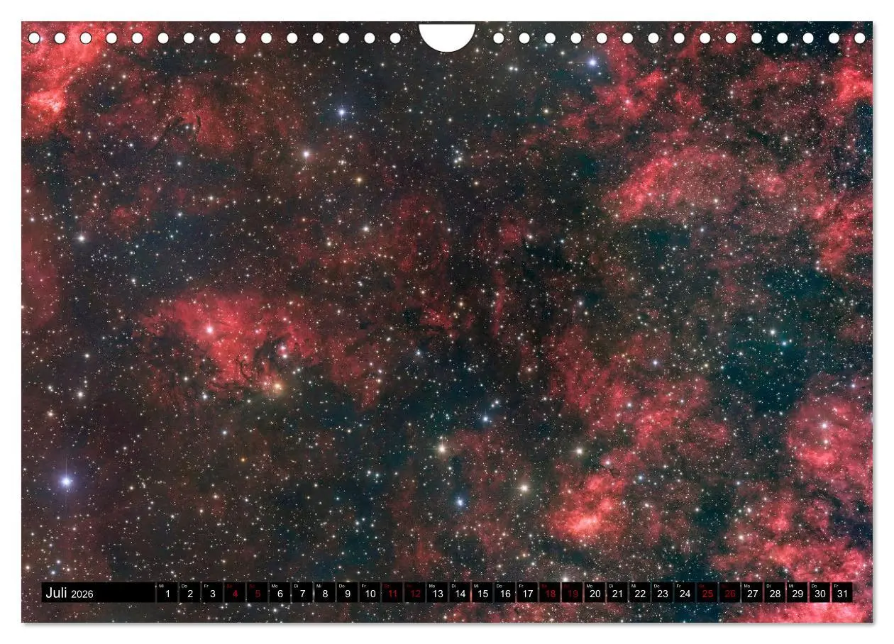 Bild: 9783457565063 | Deepsky 2026 (Wandkalender 2026 DIN A4 quer), CALVENDO Monatskalender