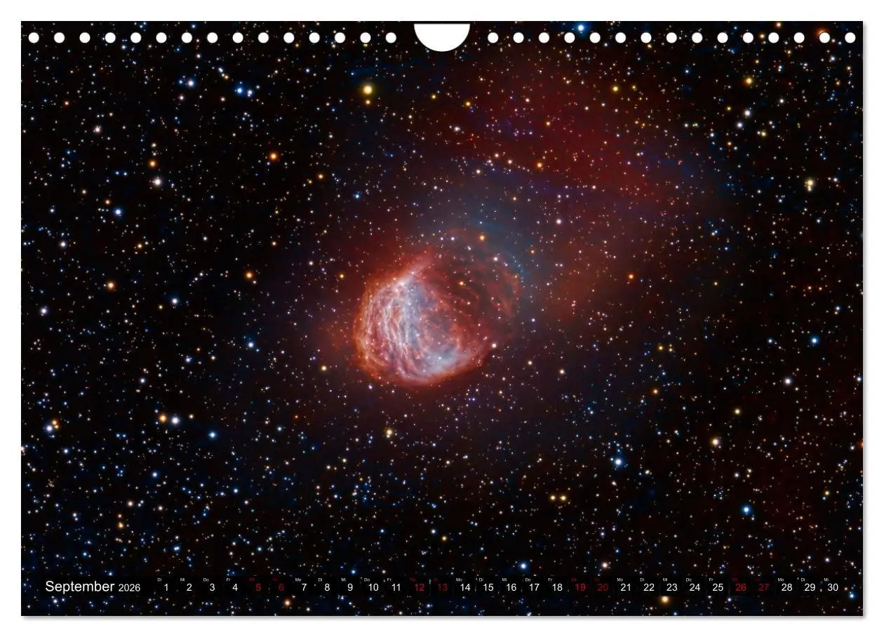 Bild: 9783457565063 | Deepsky 2026 (Wandkalender 2026 DIN A4 quer), CALVENDO Monatskalender