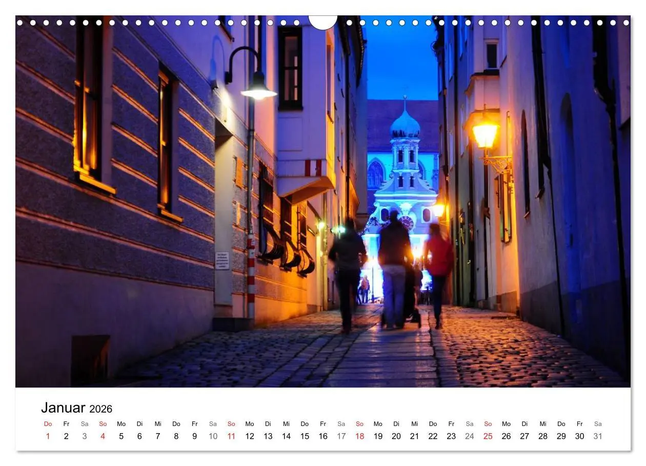 Bild: 9783457945063 | Augsburg - Die Highlights der schwäbischen Metropole (Wandkalender...
