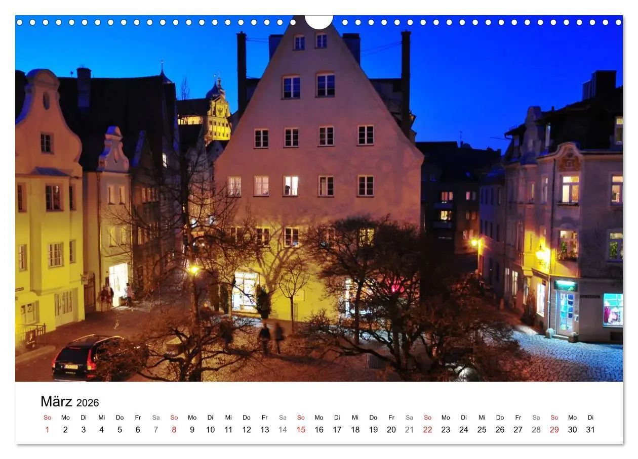 Bild: 9783457945063 | Augsburg - Die Highlights der schwäbischen Metropole (Wandkalender...