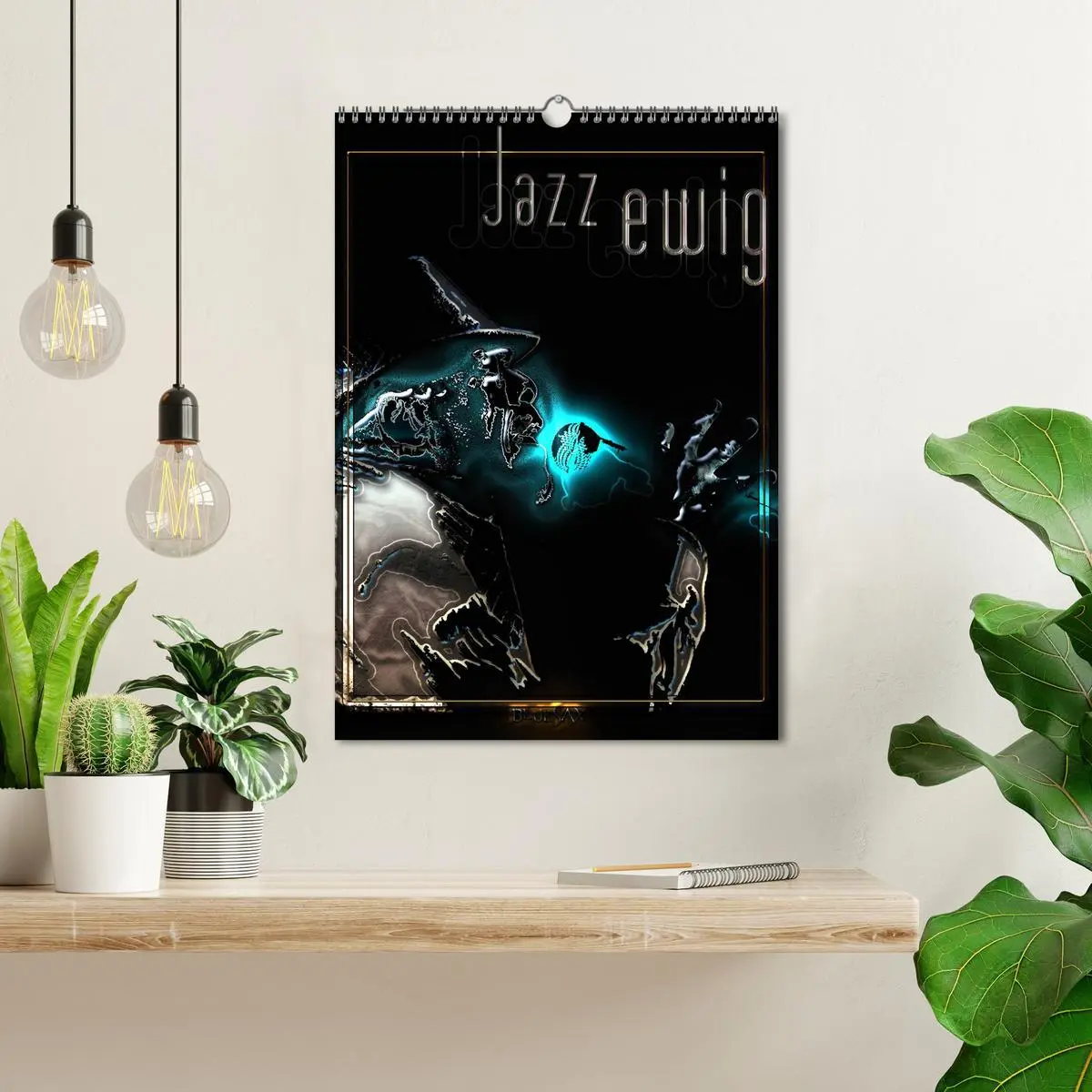 Bild: 9783516415063 | Jazz Ewig (Wandkalender 2026 DIN A3 hoch), CALVENDO Monatskalender