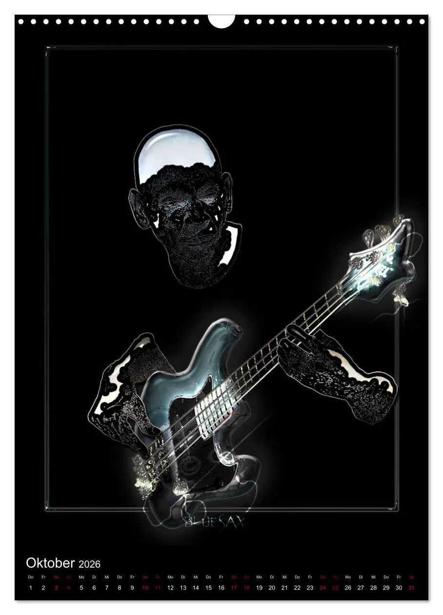 Bild: 9783516415063 | Jazz Ewig (Wandkalender 2026 DIN A3 hoch), CALVENDO Monatskalender