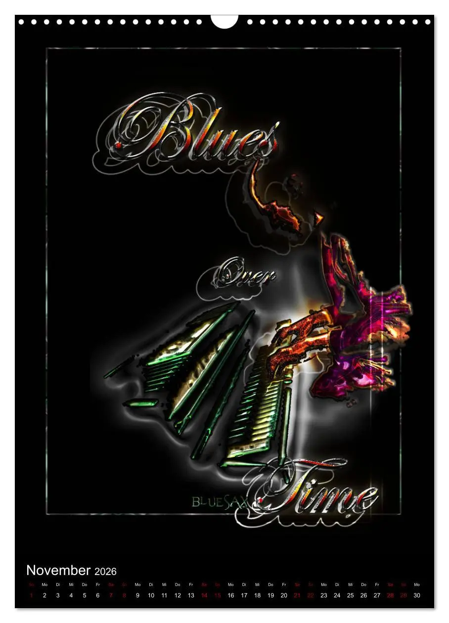 Bild: 9783516415063 | Jazz Ewig (Wandkalender 2026 DIN A3 hoch), CALVENDO Monatskalender