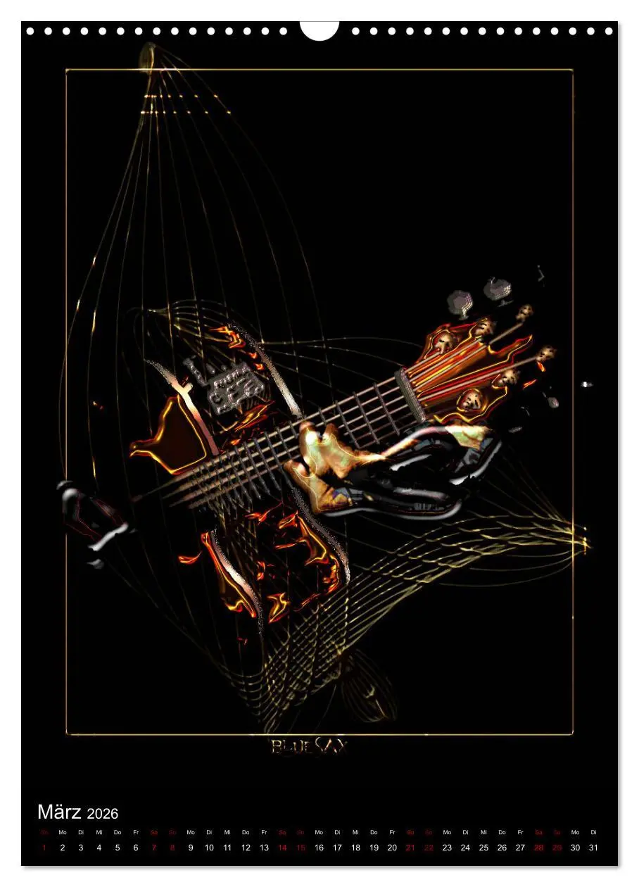 Bild: 9783516415063 | Jazz Ewig (Wandkalender 2026 DIN A3 hoch), CALVENDO Monatskalender