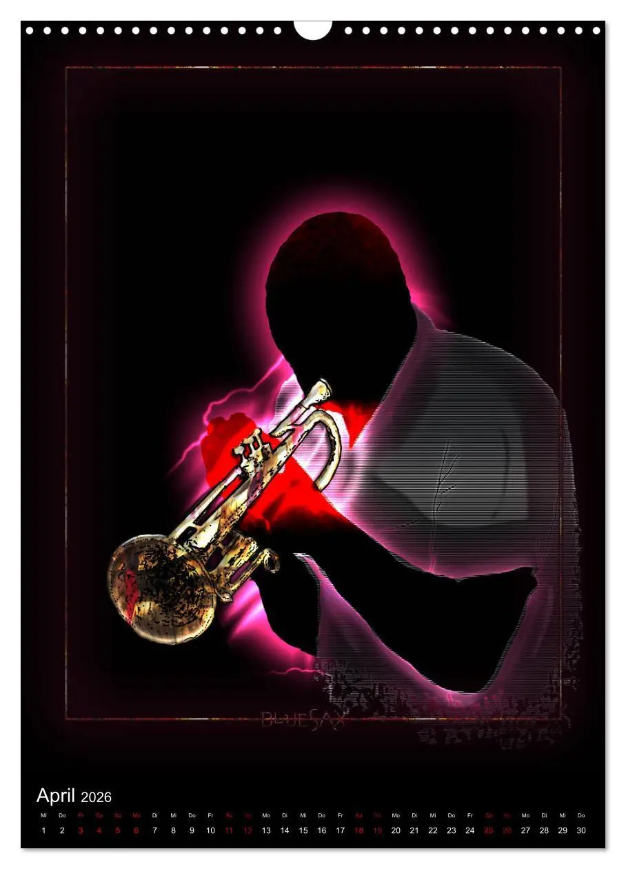 Bild: 9783516415063 | Jazz Ewig (Wandkalender 2026 DIN A3 hoch), CALVENDO Monatskalender