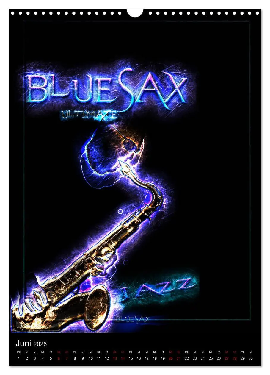 Bild: 9783516415063 | Jazz Ewig (Wandkalender 2026 DIN A3 hoch), CALVENDO Monatskalender