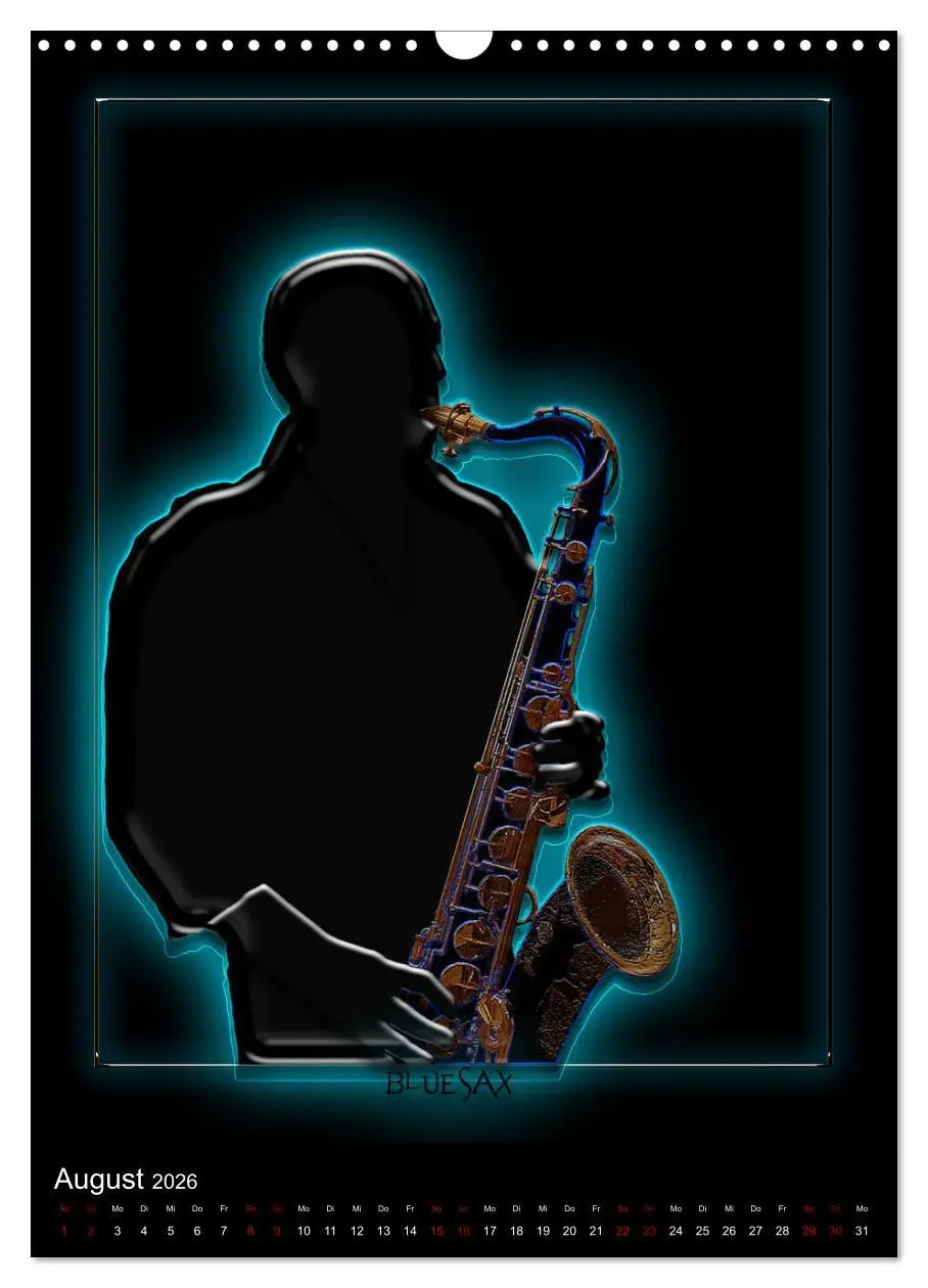 Bild: 9783516415063 | Jazz Ewig (Wandkalender 2026 DIN A3 hoch), CALVENDO Monatskalender