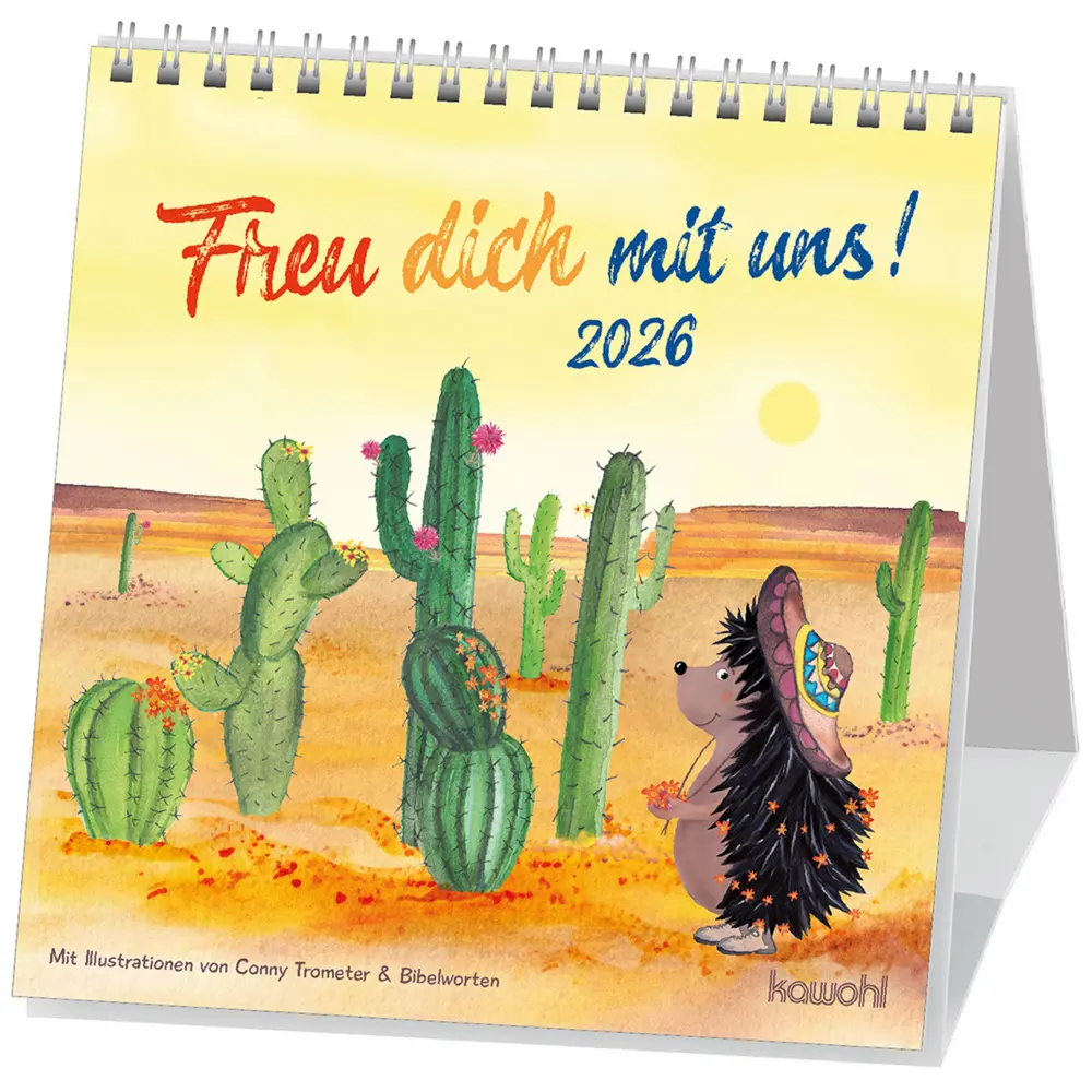 Cover: 9783754875063 | Freu dich mit uns! 2026 | Postkarten-Kalender | Kalender | 13 S.