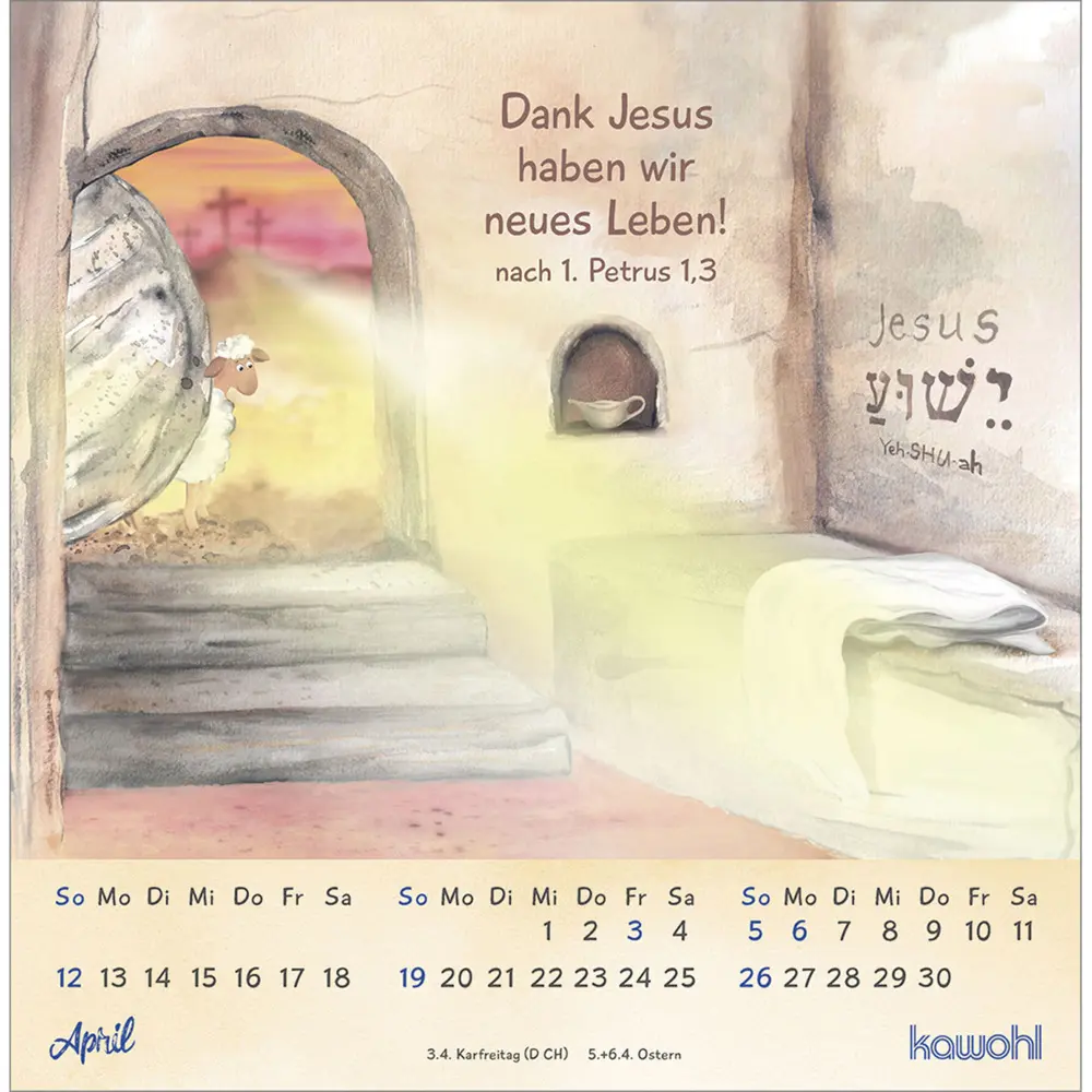 Bild: 9783754875063 | Freu dich mit uns! 2026 | Postkarten-Kalender | Kalender | 13 S.