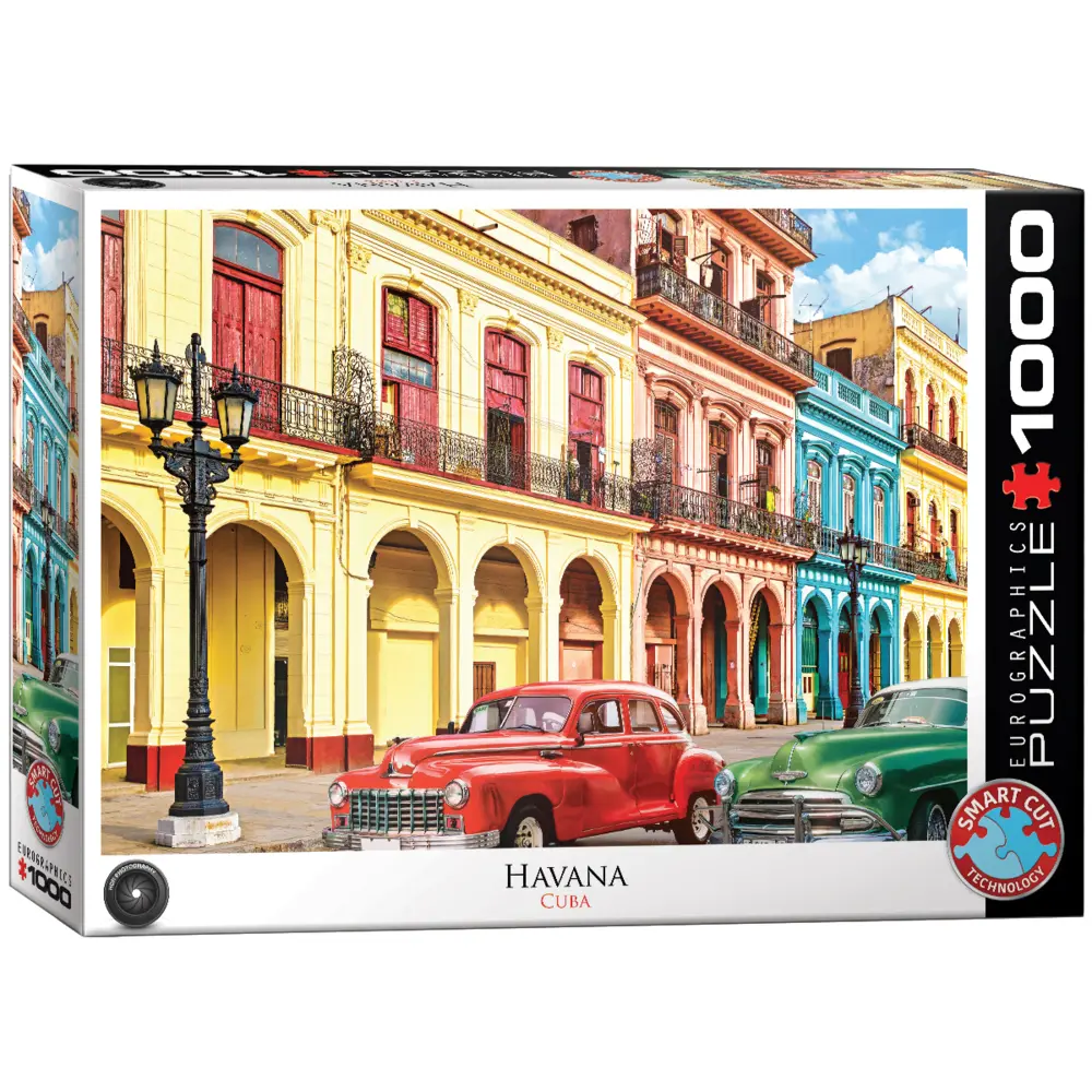 Cover: 628136655163 | La Havana Kuba (Puzzle) | Spiel | In Spielebox | 6000-5516 | 2021